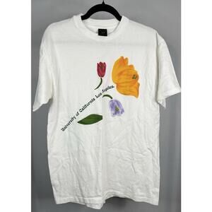 Vintage University Of California Los Angeles Flower T-Shirt Men’s Size Large USA